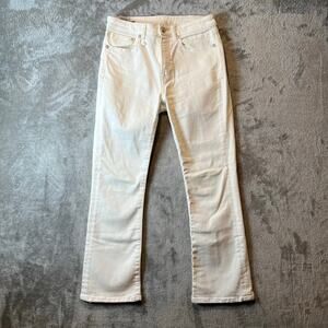 R13 Kick‎ Garret White Jeans Size 28 Distressed